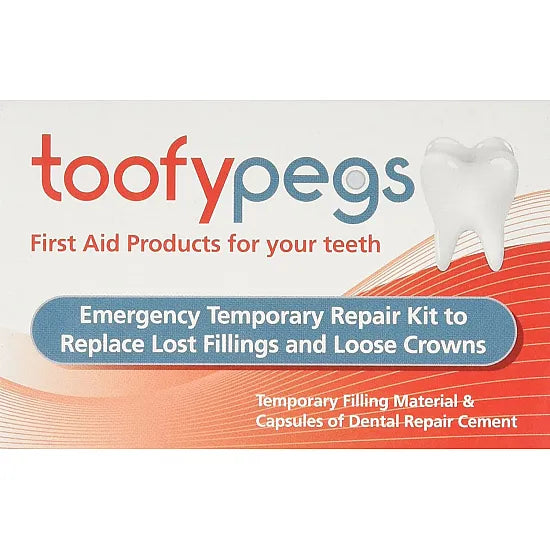 Toofypegs Emergency Temporary Repair Kit for Fillings & Crowns