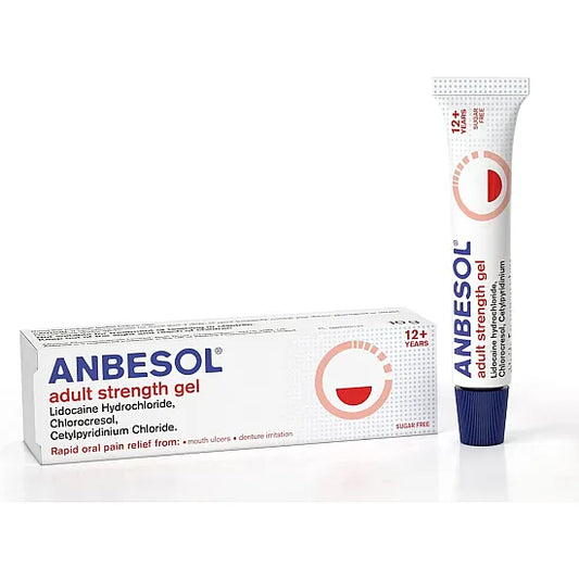 Anbesol Adult Strength Gel - 10g