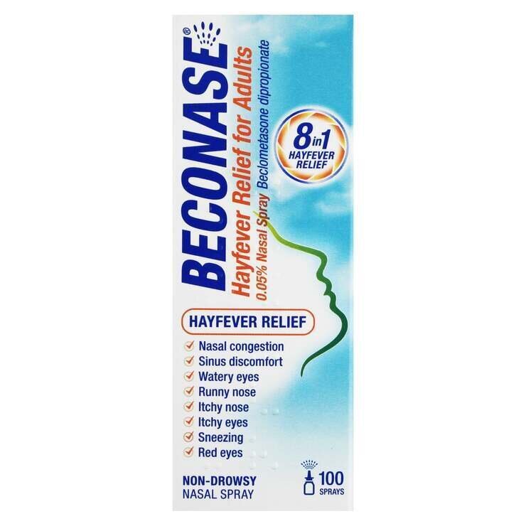 Beclometasone Hay Fever Relief Nasal Spray- 180 Dose