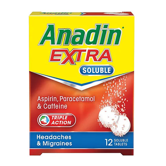 Anadin Extra - 12 Soluble Tablets