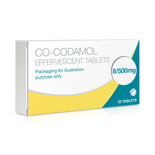 Co-codamol 8/500mg Effervescent - 32 Effervescent Tablets