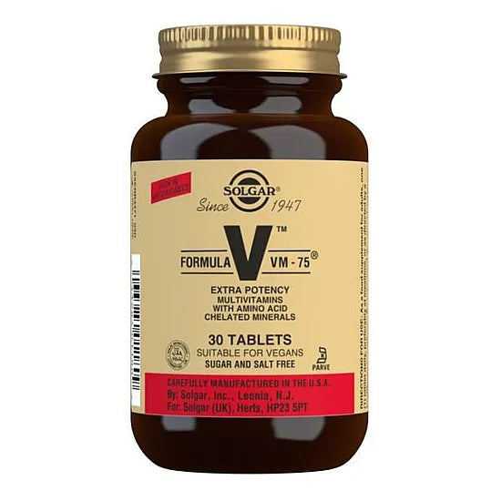 Solgar Formula VM-75 Multivitamins - 30 Tablets