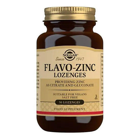 Solgar Flavo Zinc - 50 Lozenges