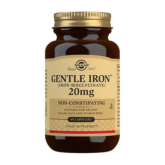 Solgar Gentle Iron 20mg - 90 Capsules