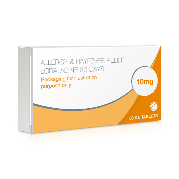 Allergy & Hayfever Relief Loratadine 360 Tablets - 30 Tablets