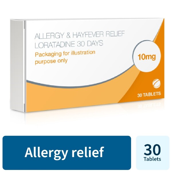 Allergy & Hayfever Relief Loratadine 180 Tablets