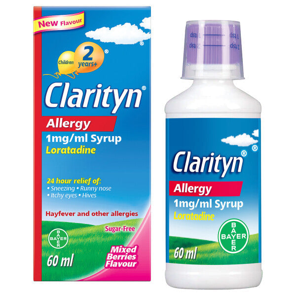 Clarityn Allergy Syrup for Children - 60ml