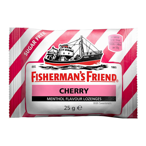 Fisherman's Friend Cherry Sugar Free Lozenges