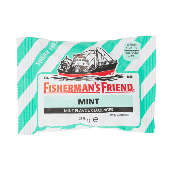 Fishermans Friend Mint Sugar Free Lozenges - 25g