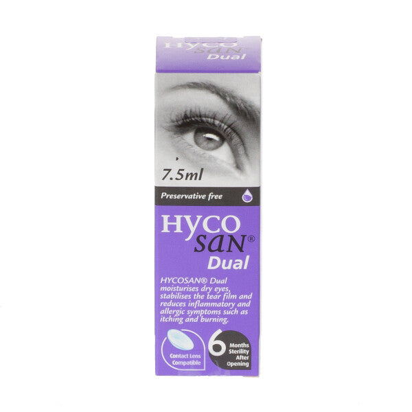 Hycosan Dual Lubricating Eye Drops - 7.5ml