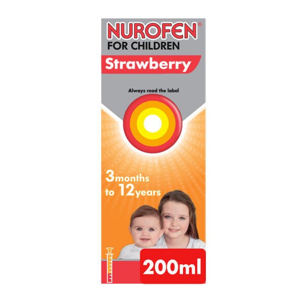 Nurofen for Children Liquid Strawberry Flavour - 200ml