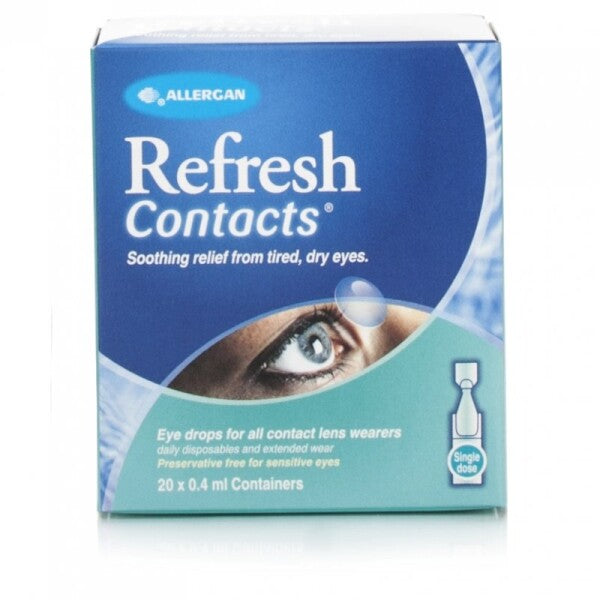 Refresh Contacts Vials - 20 x 0.4ml