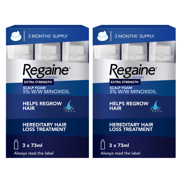 Regaine for Men Extra Strength Scalp Foam- 73ml