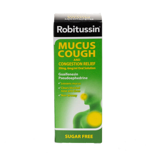 Robitussin Mucus Cough & Congestion - 100ml