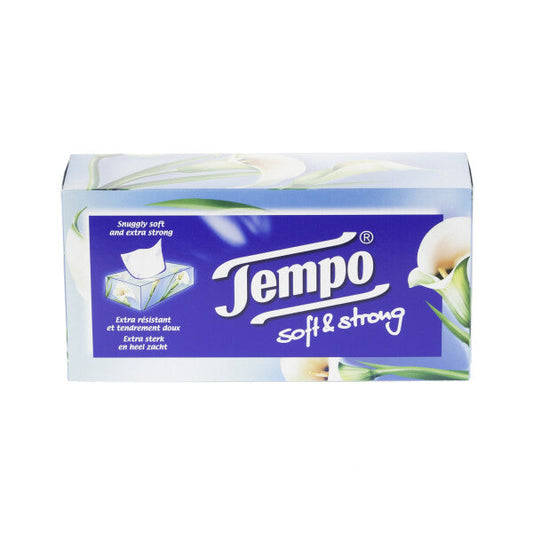 Tempo Soft & Strong Tissues - 80 Tissues