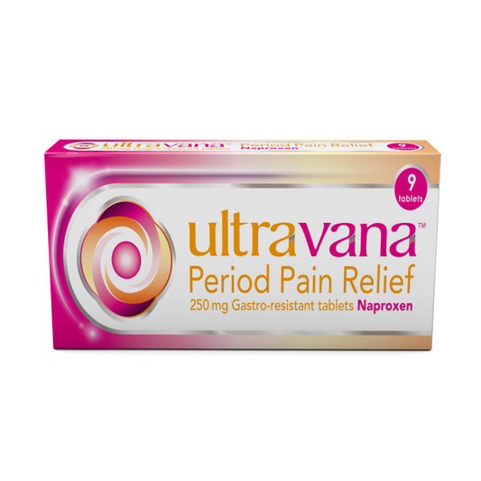 Ultravana Period Pain Relief - 9 Tablets