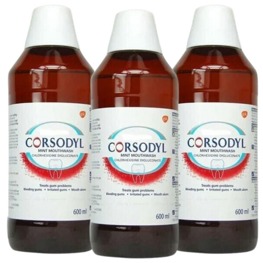 Corsodyl Mint Mouthwash - 600ml