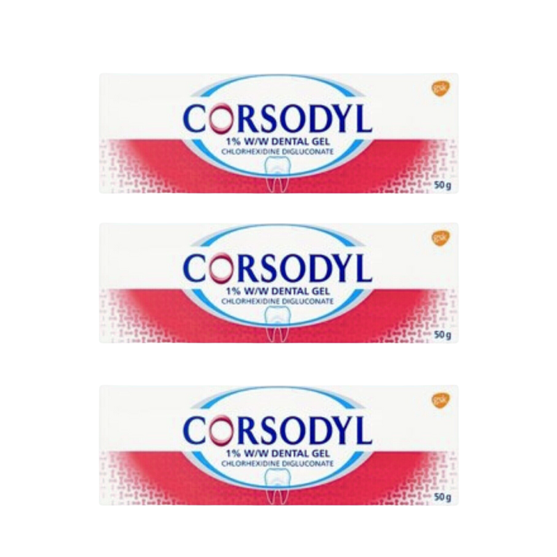 Corsodyl Dental Gel- 50g