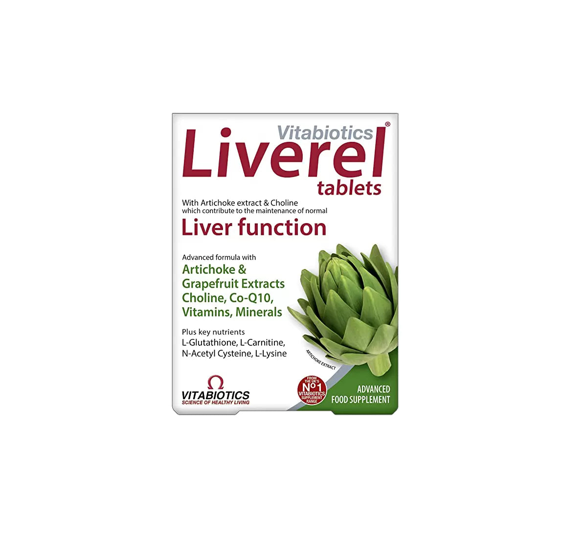 Vitabiotics Liverel – 60 Tablets