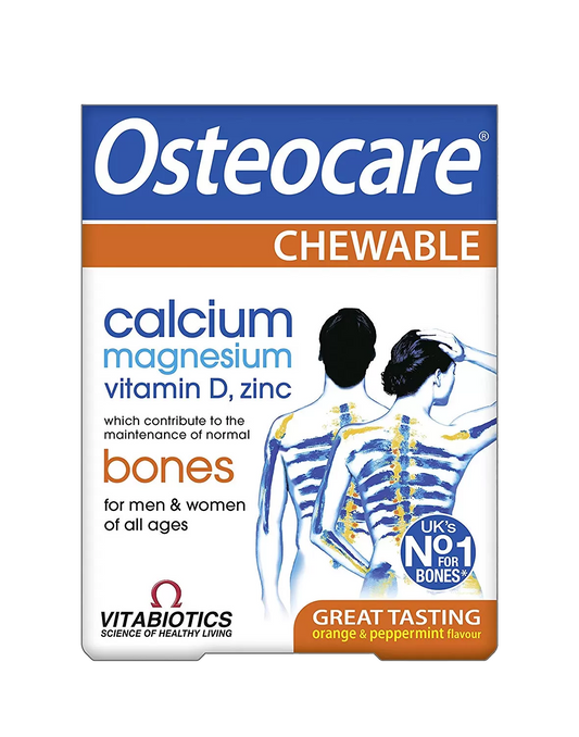 Vitabiotics Osteocare Chewable – 30 Tablets