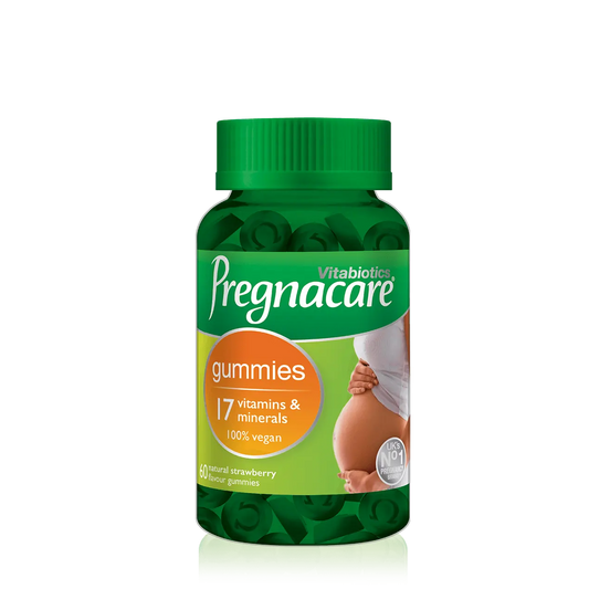 Vitabiotics Pregnacare Blueberry, Strawberry & Natural flavour – 60 gummies