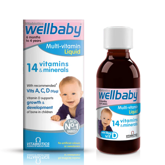 Vitabiotics Wellbaby Multi-Vitamin Liquid – 150 ml