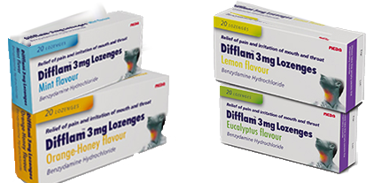 Difflam 3mg Lozenges