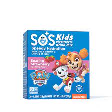 SOS kids Power Sachet Strawberry