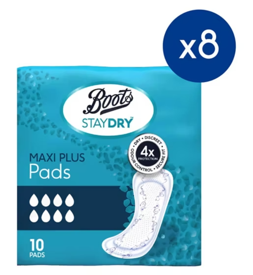 Staydry Maxi Plus Liners for Heavy Incontinence