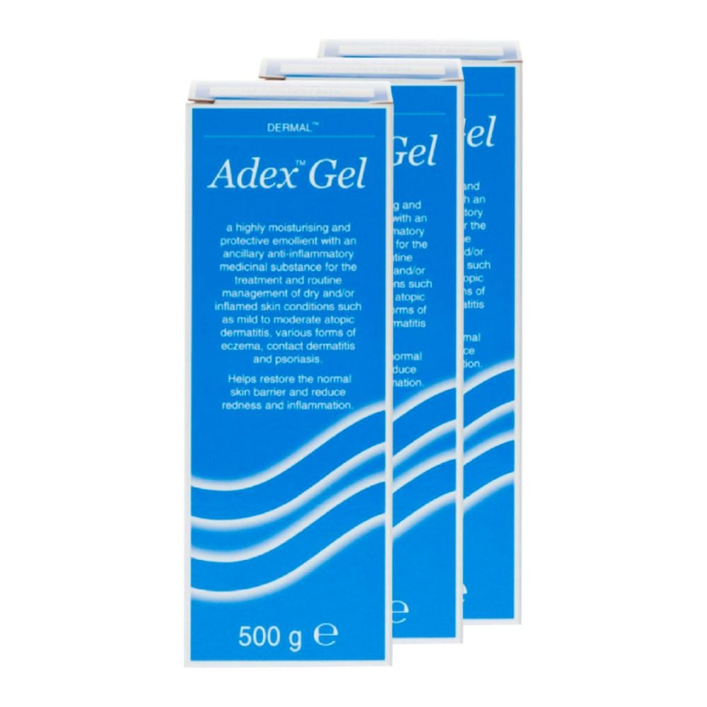 Adex Gel Moisturising Emollient For Dry Skin  - 500g