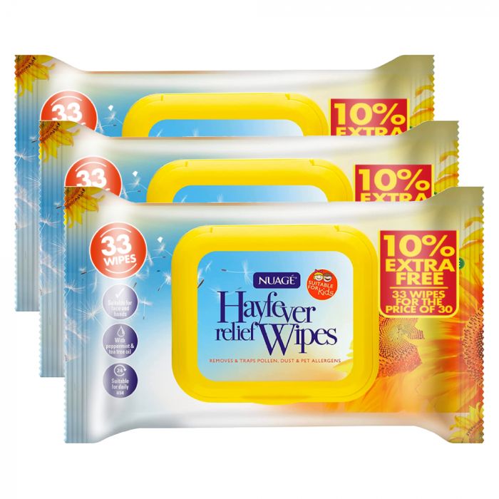 Nuage Hay Fever Relief-33Wipes