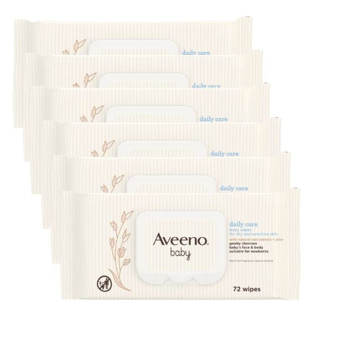 Aveeno Baby Daily Care Wipes-864 wipes