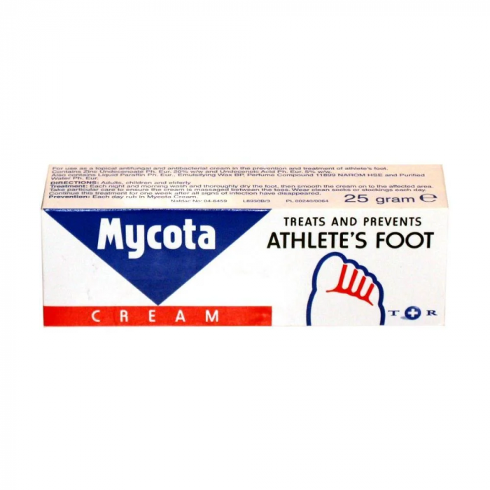 Mycota Athlete's Foot Cream 25g