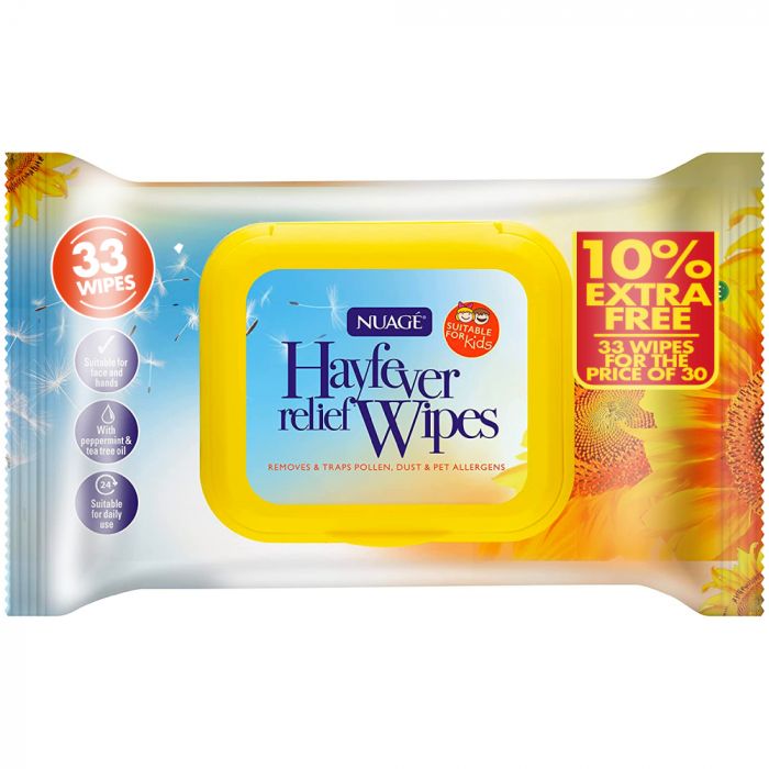 Nuage Hay Fever Relief-33Wipes