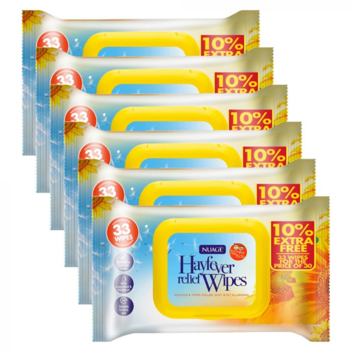 Nuage Hay Fever Relief-33Wipes