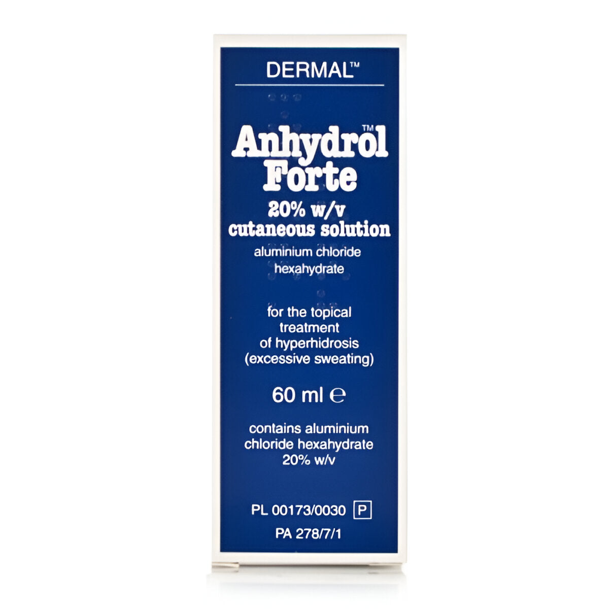 Anhydrol Forte Roll On 20% W/v Cutaneous Solution - 60ml