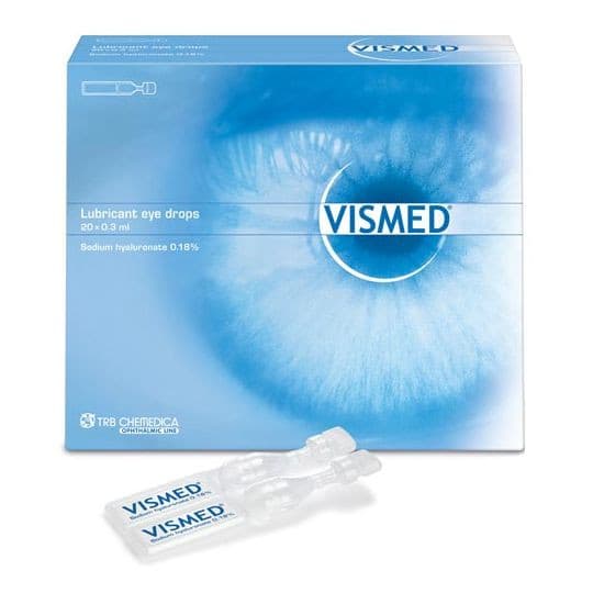 Vismed Gel Eye Drops – Pack of 20