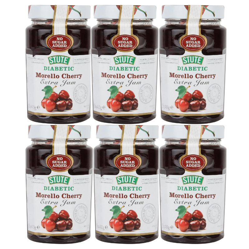 Stute Diabetic Jam Morello Cherry 430g